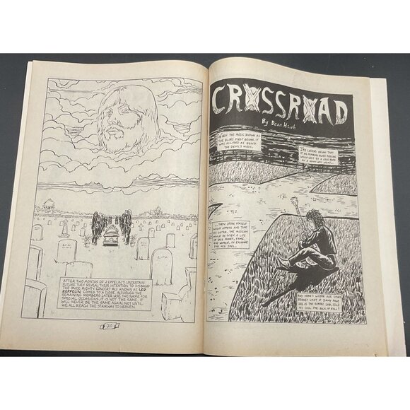 Vintage Led Zeppelin Rock N Roll Comic Issue #13 July 1990 Revolutionary Comics - Picture 6 of 6